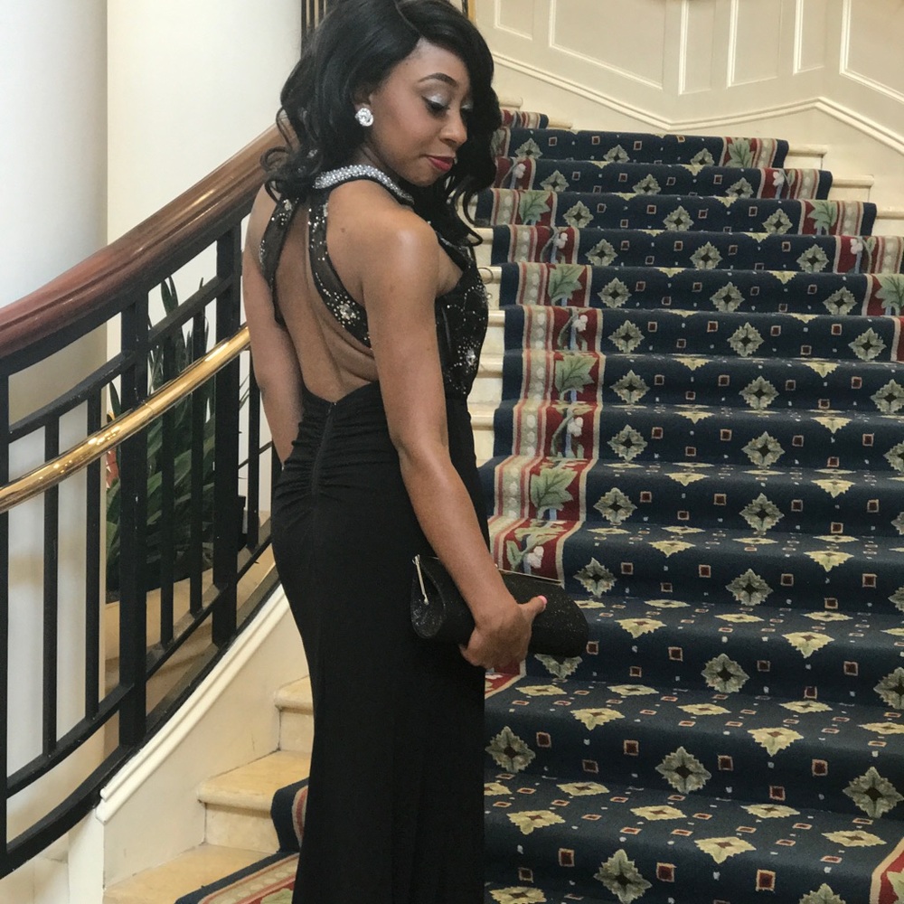 Formal Black Gown